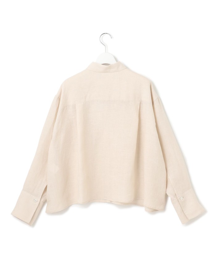 洗える】LIBECO クロップド シャツ(508129908)｜阪急百貨店公式通販