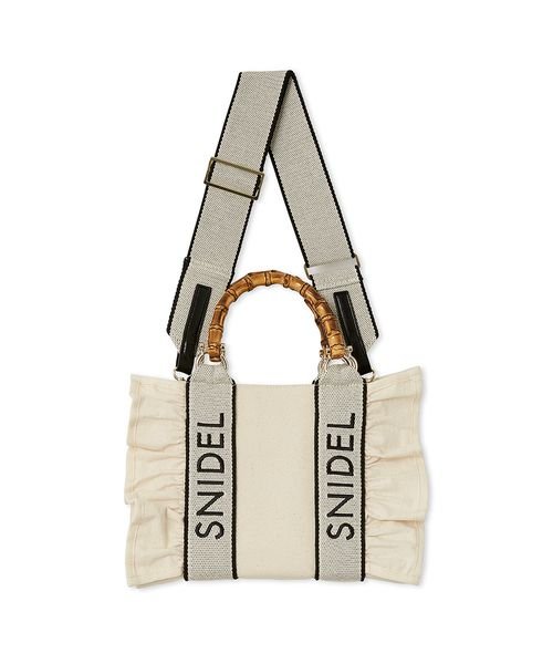 フリルロゴバンブーバッグ(508154906)｜阪急百貨店公式通販サイト  