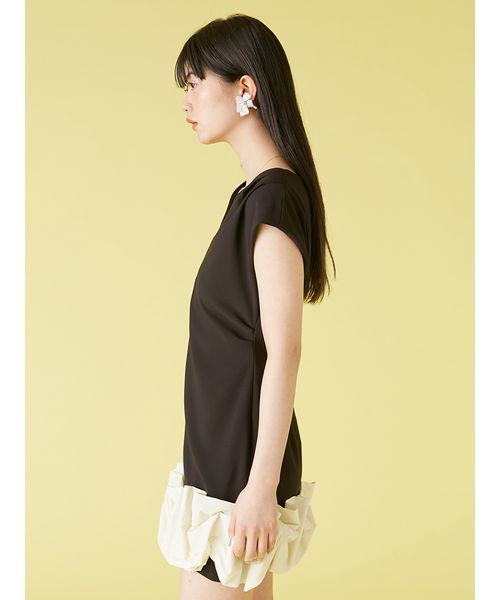 バブルヘムストレッチミニワンピース(508159810)｜阪急百貨店