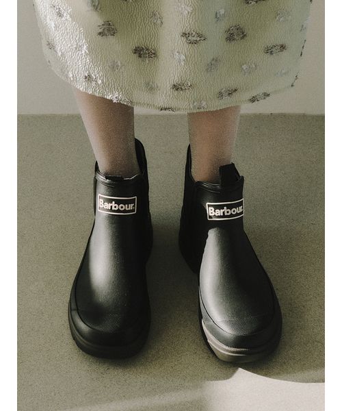 【emmi・Barbour】サイドゴアレインブーツ emmi×Barbour】サイドゴアレインブーツ（レインシューズ）｜emmi