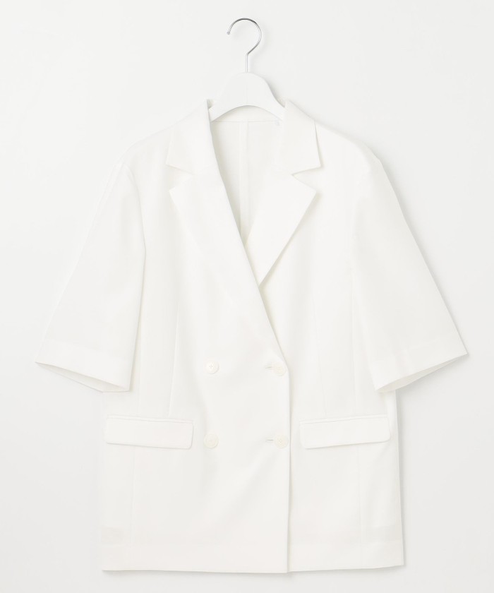 洗える】ハーフスリーブ ジャケット(508163589)｜阪急百貨店公式通販