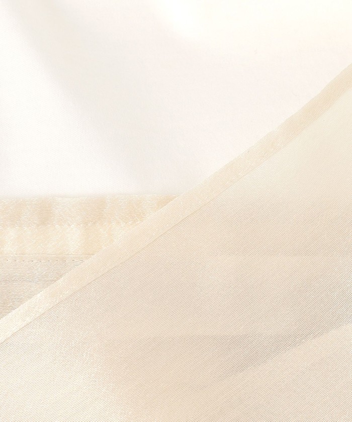 WEB&一部店舗限定カラーあり】オーガンジービスチェコンビ カットソー