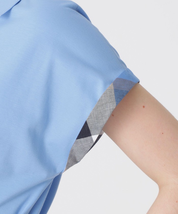 コンパクトポンチカラーネックドレス(508112676)｜阪急百貨店公式通販