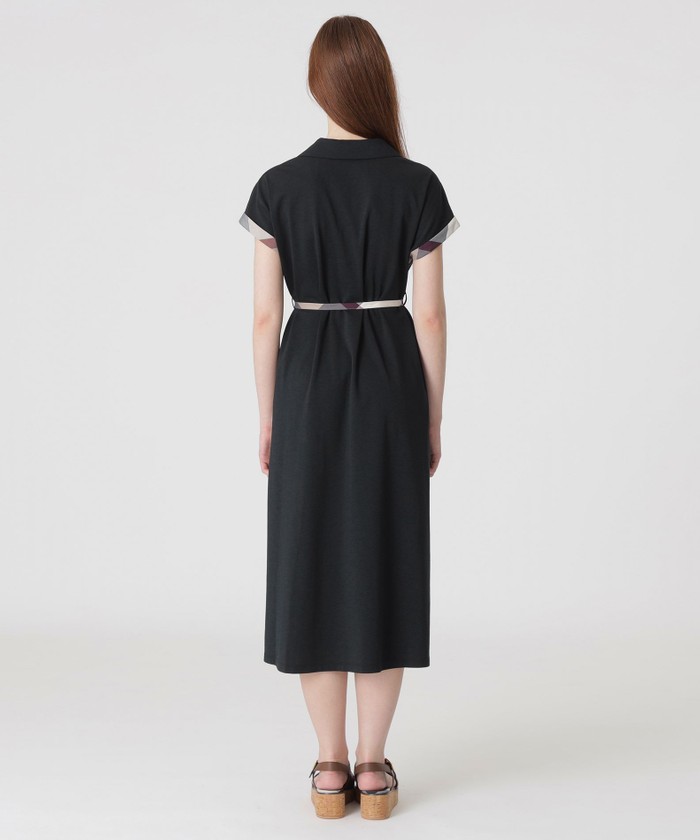 コンパクトポンチカラーネックドレス(508112676)｜阪急百貨店公式通販