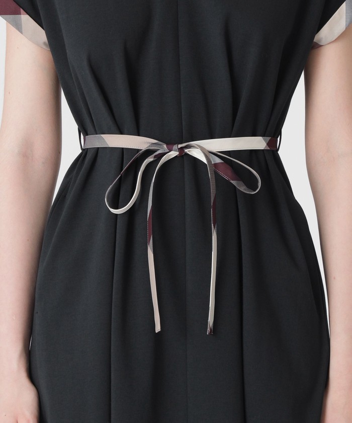 コンパクトポンチカラーネックドレス(508112676)｜阪急百貨店公式通販