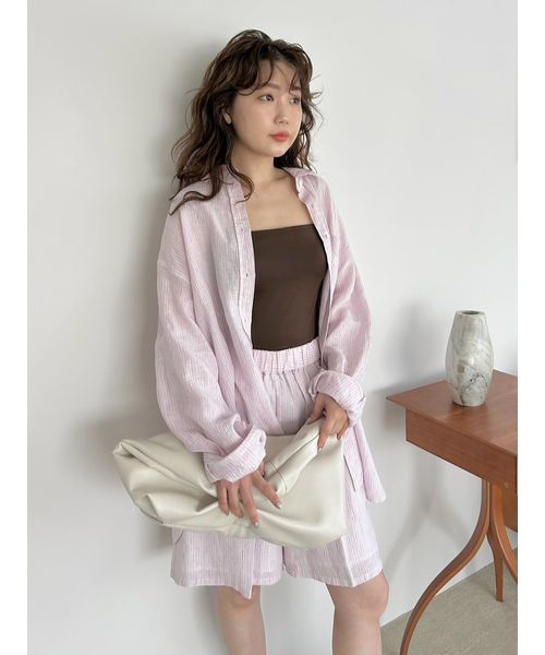 セットアップ対応】【WEB限定カラー】フレンチリネンオーバー