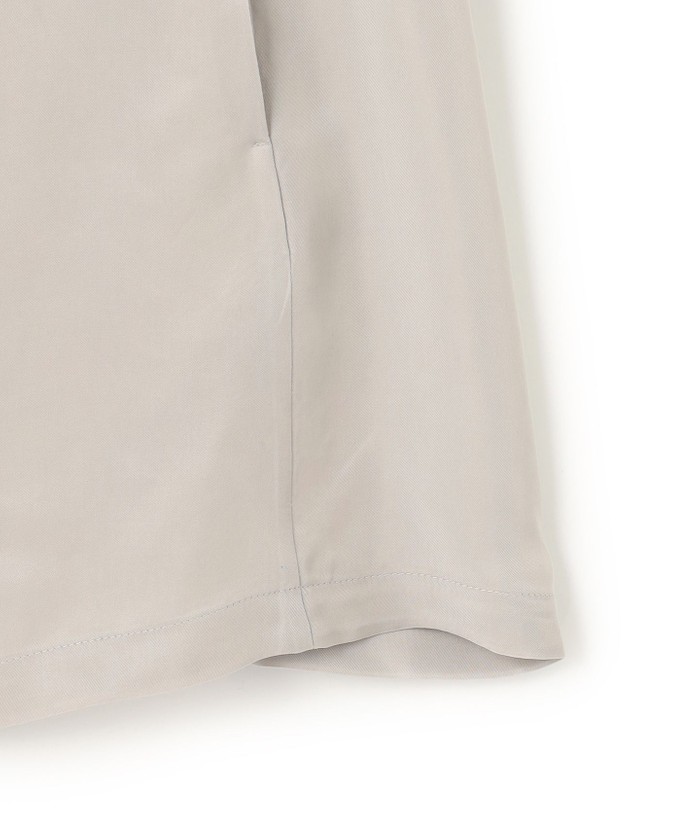 接触冷感性/洗える】フィブリルツイル ハーフスリーブ ジャケット