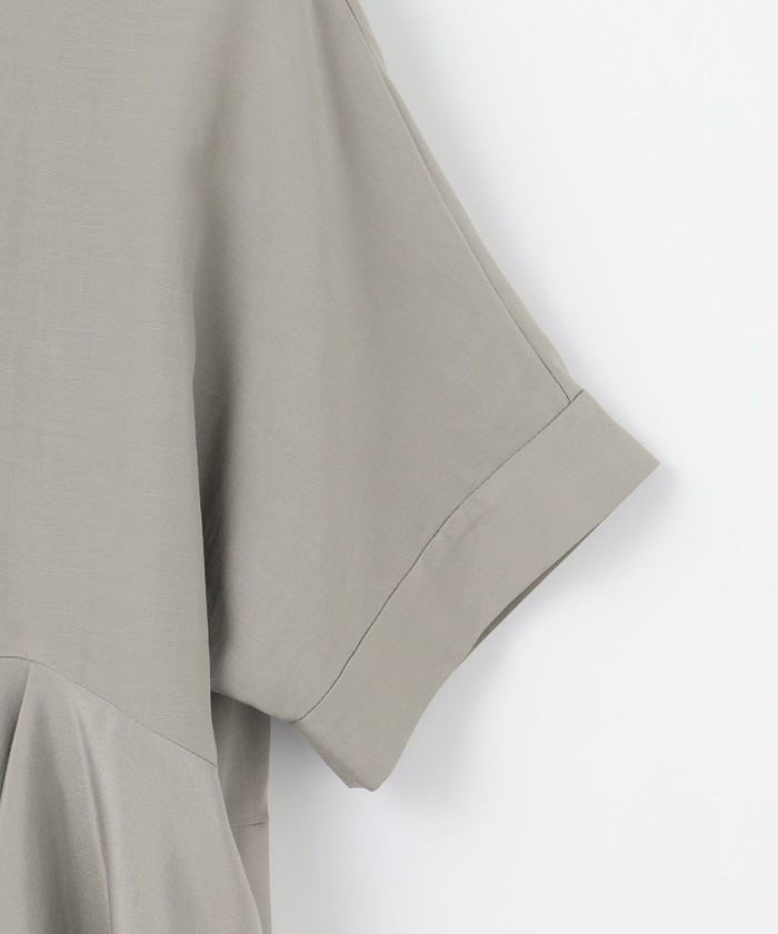 洗える】ソフトリネンペプラム ブラウス(508171020)｜阪急百貨店