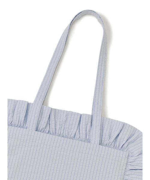 ONLINE限定】ストライプフリルトートバッグ(508174697)｜阪急
