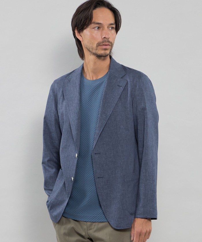 SOLOTEX ストレッチリネンジャケット(508133796)｜HANKYU MEN'S / 阪急