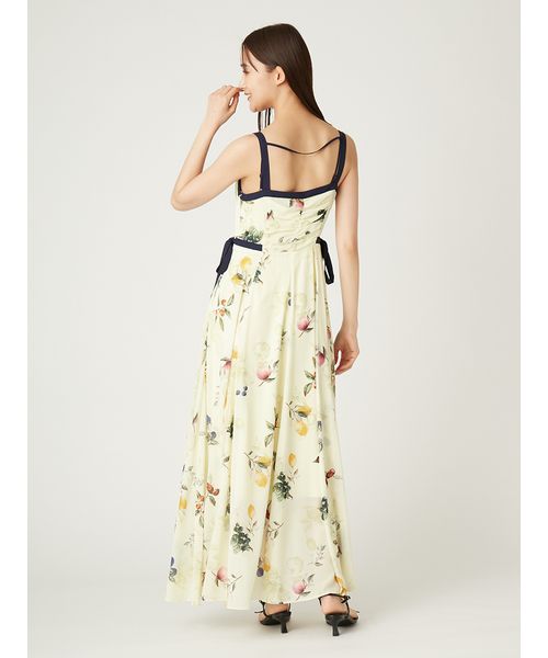 フルーツプリントサイドリボンキャミワンピース fray i.d フレイ