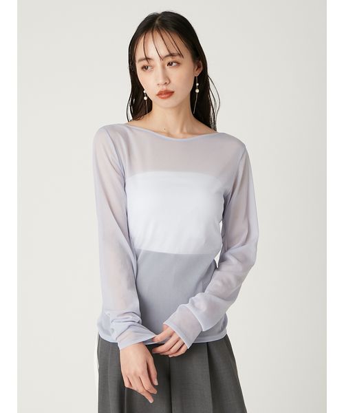 シアードレープカットソー(508090944)｜阪急百貨店公式通販