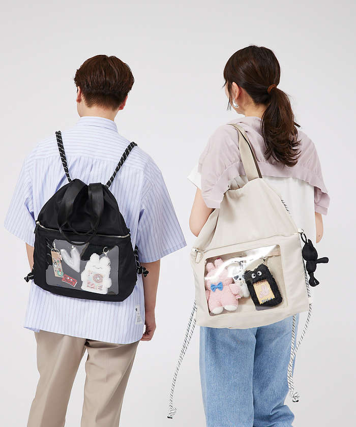 オシゴトナップサックトート 再入荷】オシゴトナップサックトート【推し活】(508012939
