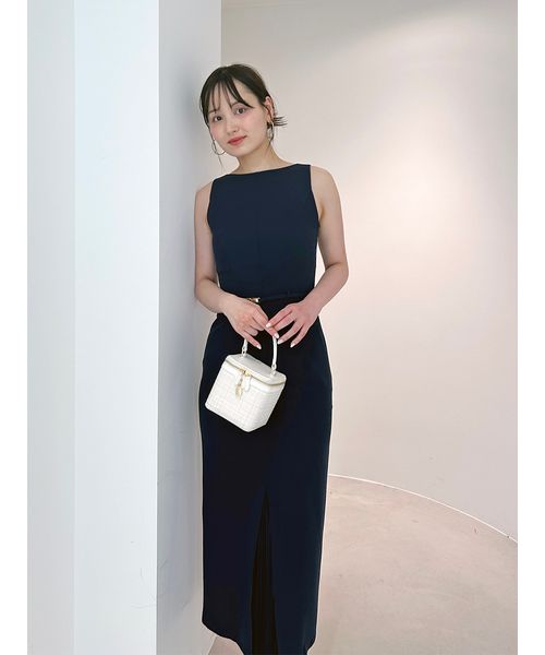 SustainableベルティッドIラインワンピース セール】SustainableベルティッドIラインワンピース（ワンピース