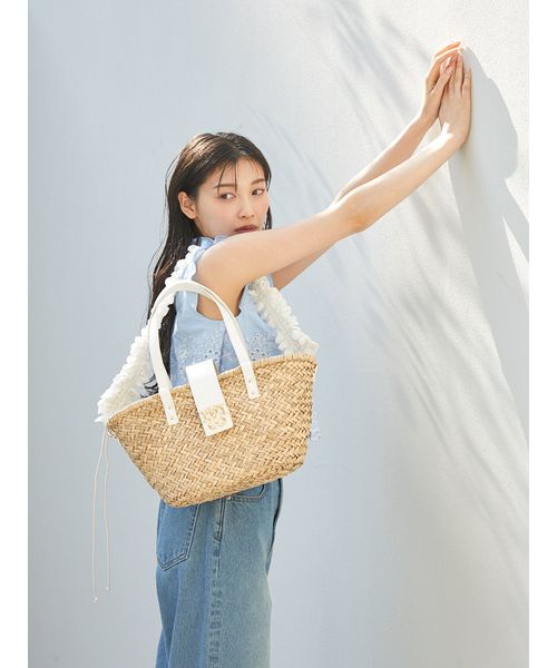 コットンショルダーブレードトートバッグ　SNIDEL SNIDEL｜コットンショルダーブレードトートバッグ | Rakuten