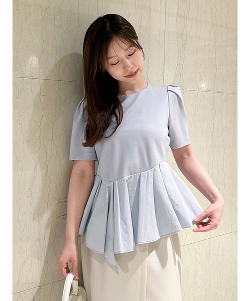 ペプラムカットソー(508171452)｜阪急百貨店公式通販サイト｜阪急