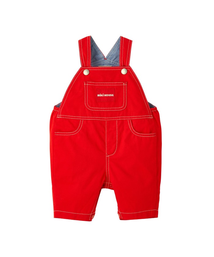 ミキハウス】オーバーオール 6分丈(505144497)｜阪急百貨店公式通販