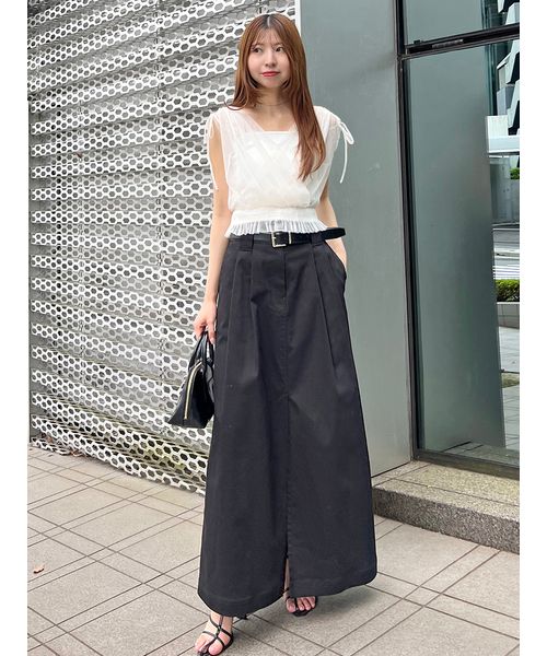 チュールレイヤードカシュクールカットプルオーバー(508235976