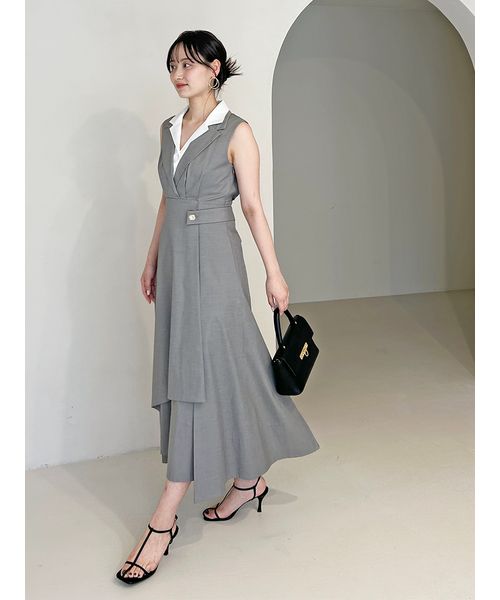 スナイデル レイヤードカラーワンピース SNIDEL snidel / スナイデル レイヤードカラーワンピ 25春夏