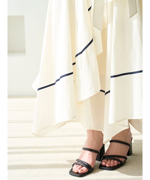 snidel ハンカチヘムスカート ハンカチヘムスカート（マキシ丈/ロングスカート）｜SNIDEL