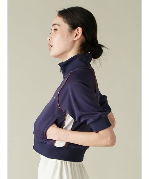 【LILY BROWN×MARY QUANT 】ハーフスリーブトラックジャケット LILY BROWN×MARY QUANT】ハーフスリーブトラックジャケット