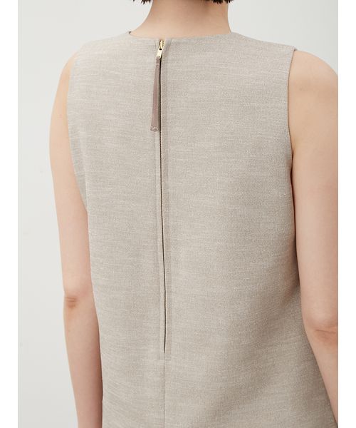 mila owen リネンライクアメスリIラインマキシワンピース リネンライクアメスリIラインマキシワンピース(マキシ・ロング