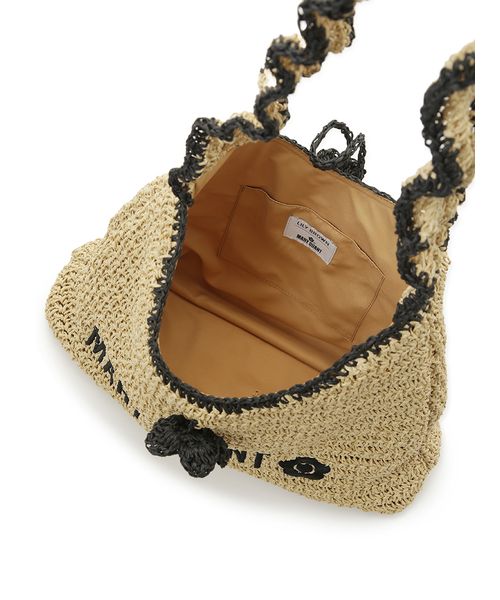 【専用】LILY BROWN×MARYQUANT ペーパーラウンドフリルバッグ LILY BROWN×MARY QUANT】ペーパーラウンドフリルバッグ(バッグ