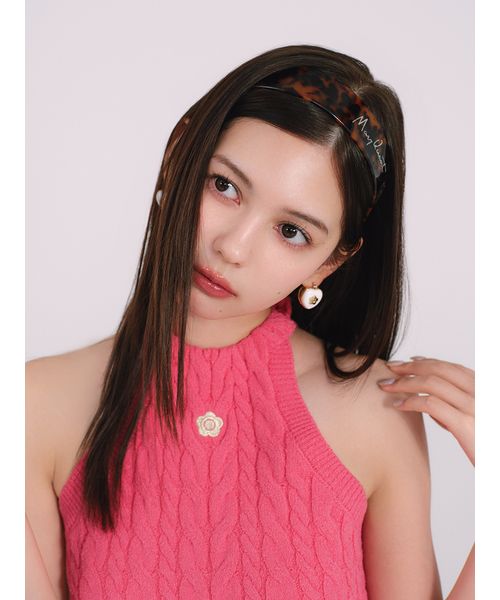 LILY BROWN×MARY QUANT】デイジーモチーフカラーピアス(508237628