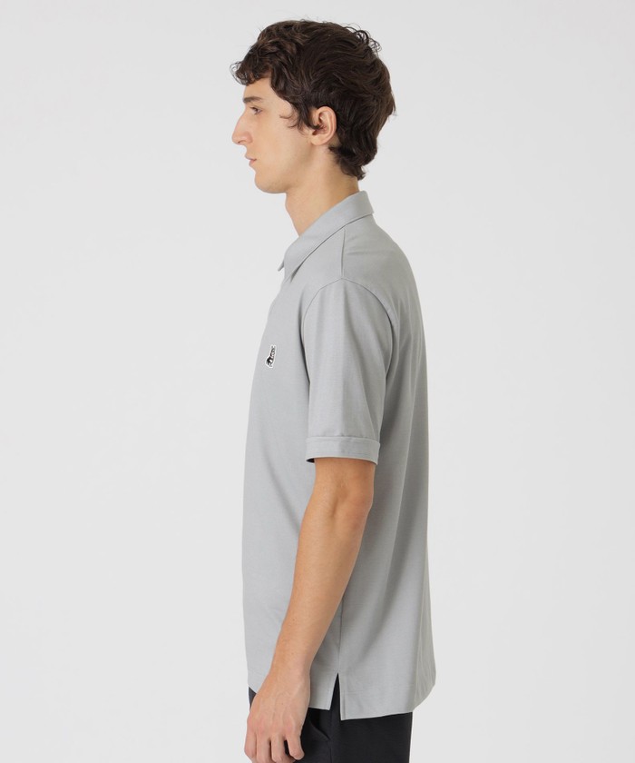 【新品】ブラックレーベル　ブリティッシュコーギーワッペンポロシャツ　サイズL 新品】ブラックレーベル ブリティッシュコーギーワッペン