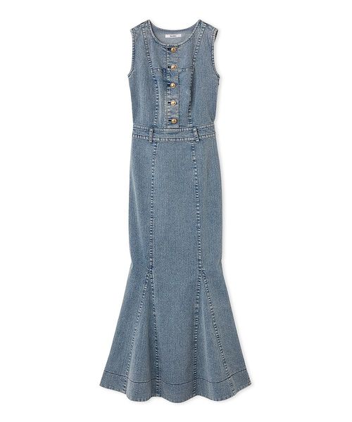 デニムマーメイドワンピース デニムマーメイドワンピース(508125338)｜阪急百貨店公式通販