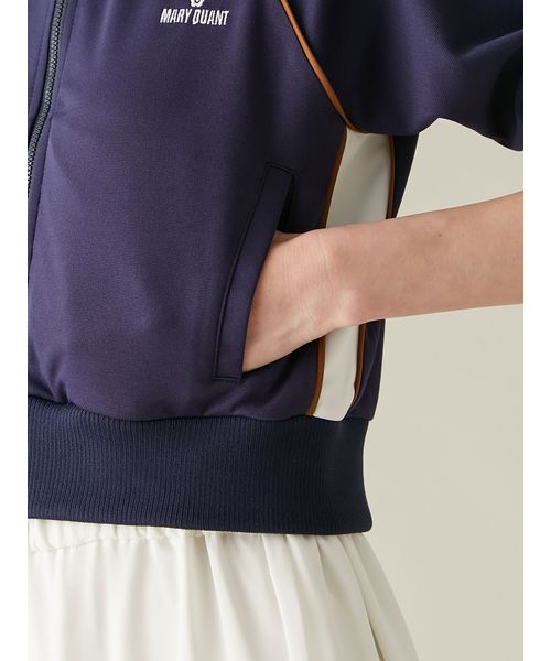 【LILY BROWN×MARY QUANT 】ハーフスリーブトラックジャケット LILY BROWN×MARY QUANT】ハーフスリーブトラックジャケット