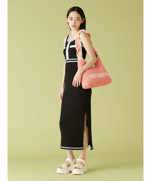 LILY BROWN×MARY QUANT】ペーパーラウンドフリルバッグ
