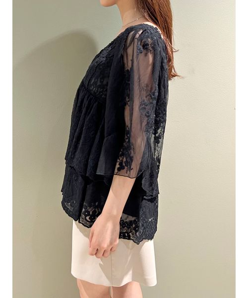 SNIDEL エンブロイダリーチュニックブラウス エンブロイダリーチュニックブラウス(508267822)｜阪急百貨店