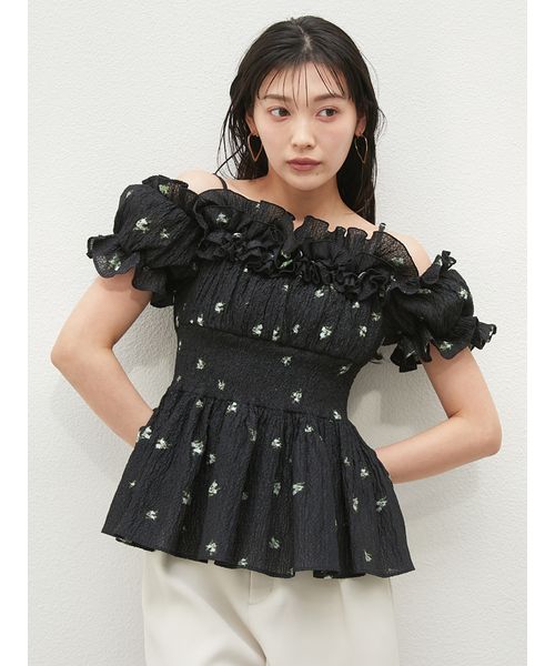 オフショルフリルブラウス(508235983)｜阪急百貨店公式通販
