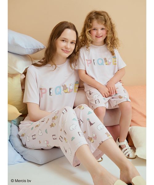 【Dick Bruna】【接触冷感】ワンポイントTシャツ gelato pique｜【Dick Bruna】【接触冷感】ワンポイントTシャツ