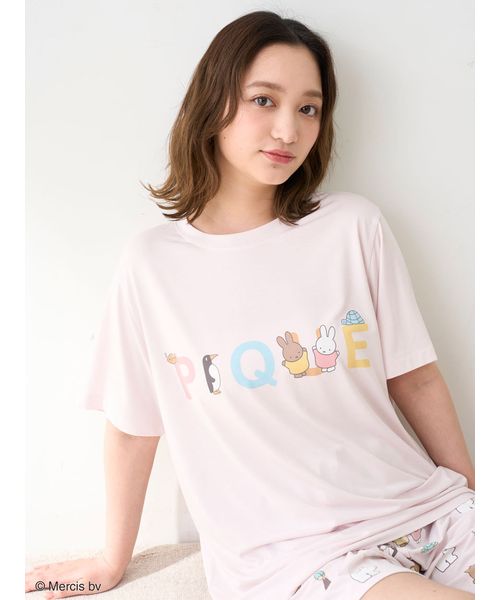 に*ち様 接触冷感　Dick Bruna ワンポイントTシャツ&ショートパンツ 接触冷感 Dick Bruna ワンポイントTシャツ&ショートパンツ