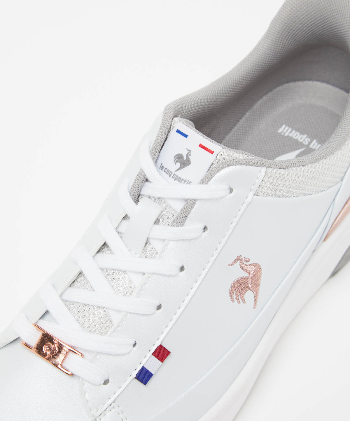 le coq sportif - みるく ルコックスポルティフ le coq sportif 【レイン対応】厚底レース