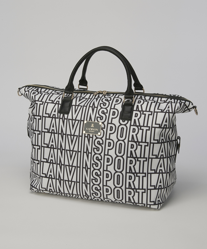 ランバン スポール LANVIN SPORT ロゴデザインボストンバッグ