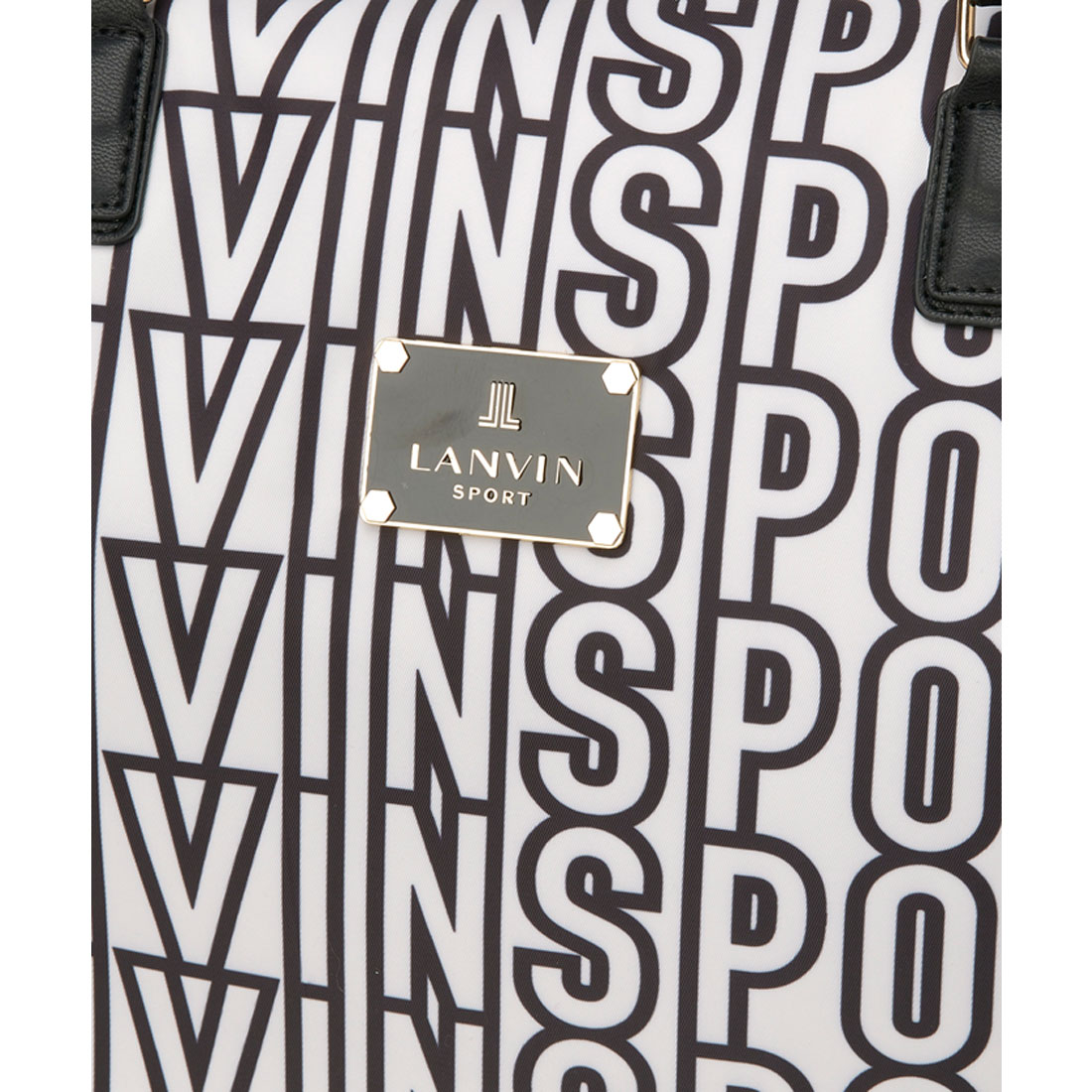 ランバン スポール LANVIN SPORT ロゴデザインボストンバッグ