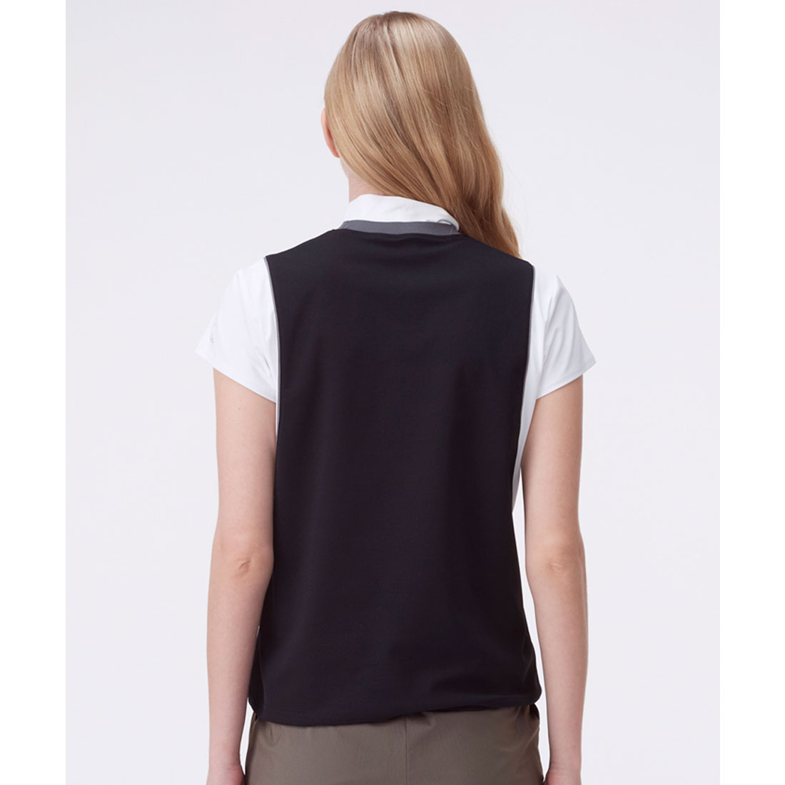 ランバン スポール LANVIN SPORT モックネック半袖シャツ