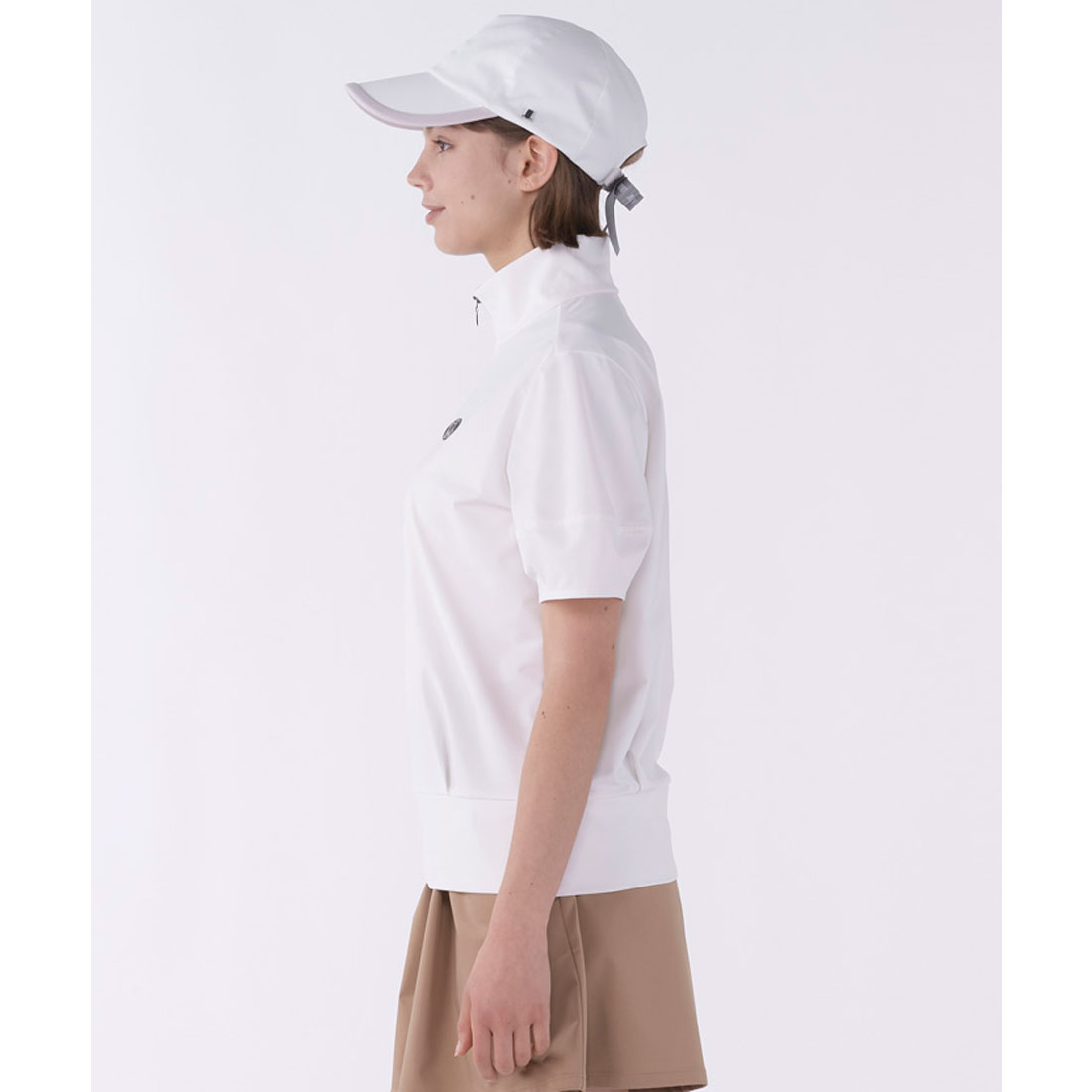 ランバンスポール　バルーン袖　白色トップス LANVIN SPORT（ランバンスポール） セール 公式 ランバン スポール