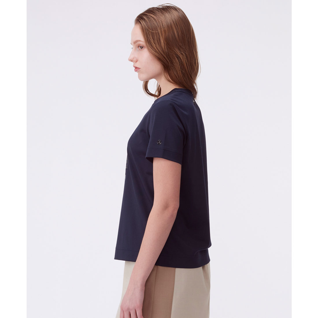 公式 ランバン スポール アールデコ100周年 Tシャツ UVカット レディース 2WAYストレッチ トップス ゴルフ VG5FHS24L 25FW ランバン スポール LANVIN SPORT 【アールデコ100周年】Tシャツ