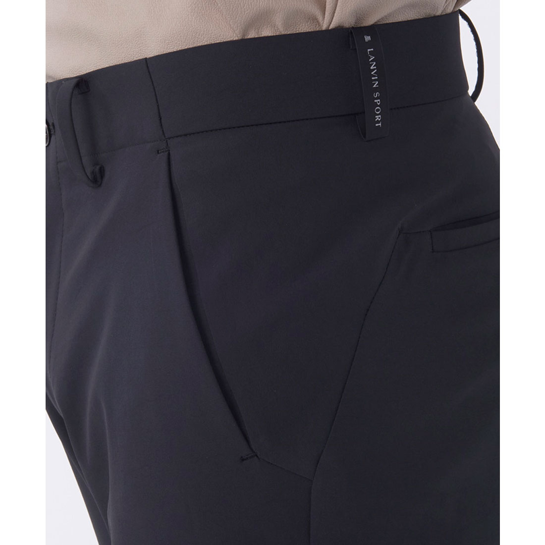 ランバン スポール LANVIN SPORT ストレッチテーパードパンツ