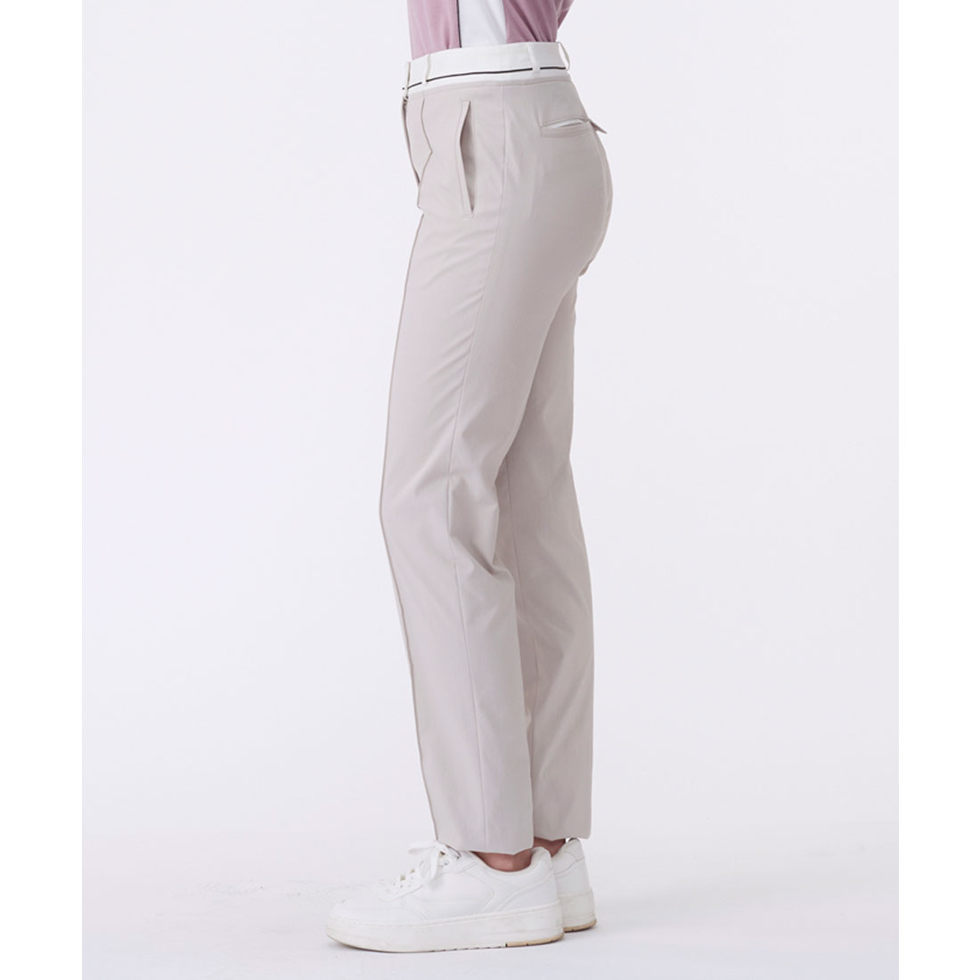 ランバン スポール LANVIN SPORT スリムストレートパンツ