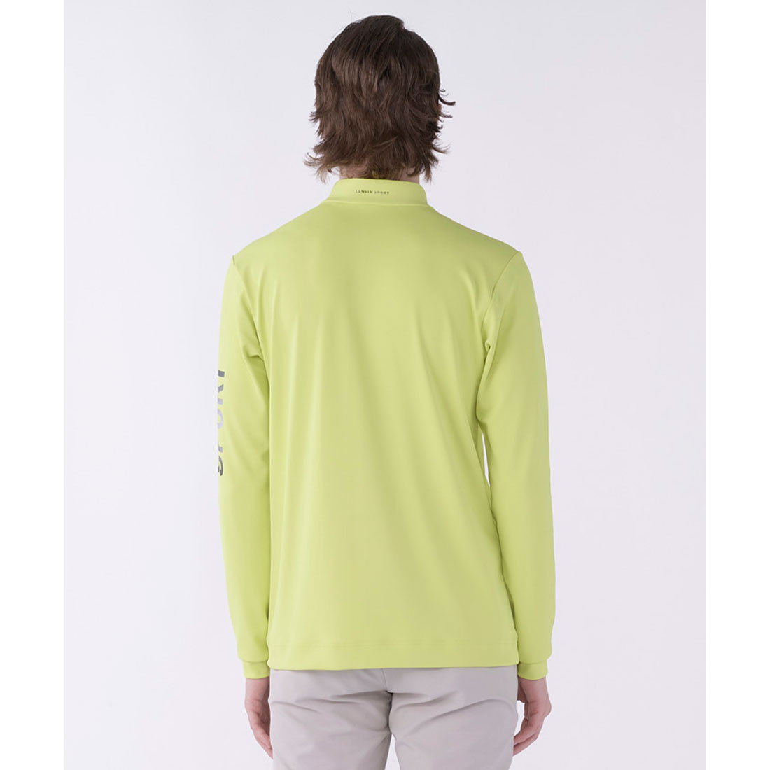 ランバン スポール LANVIN SPORT スタンドハーフジップ長袖