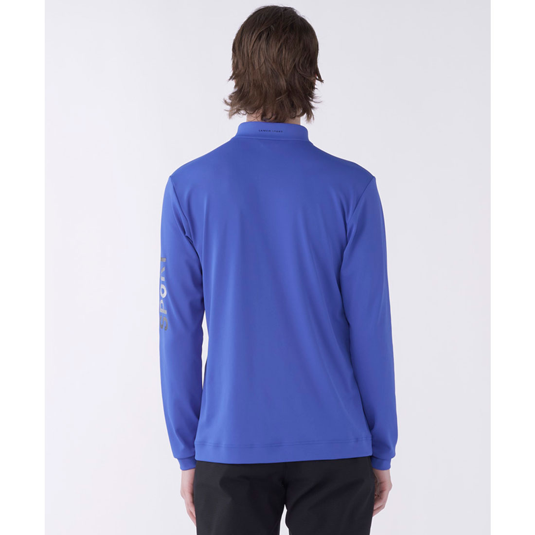 ランバン スポール LANVIN SPORT スタンドハーフジップ長袖