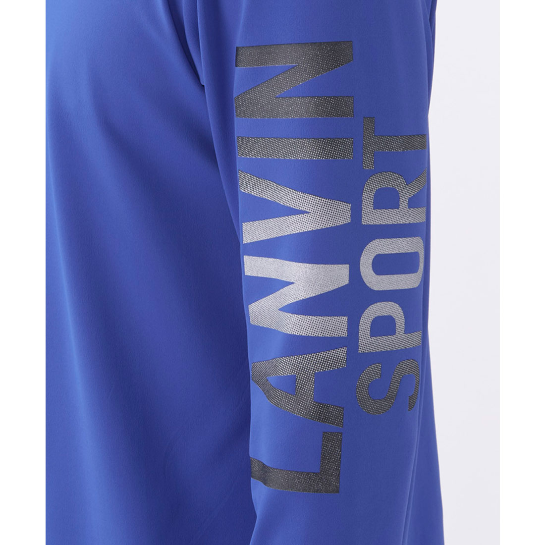 LANVIN SPORT ランバンスポール 長袖ハーフジップシャツ サイズ38 ランバン スポール LANVIN SPORT スタンドハーフジップ長袖