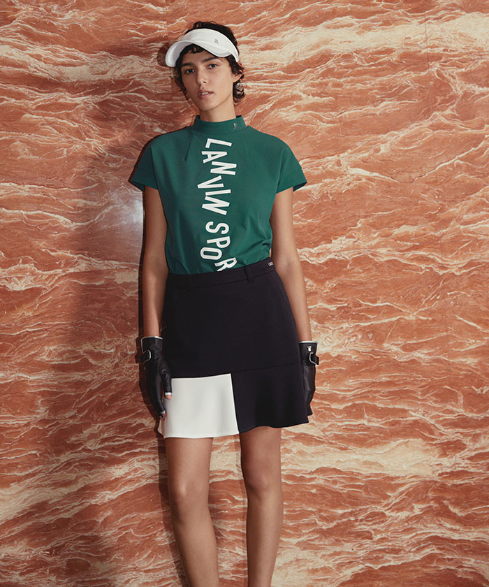 ランバンスポールブロキングブルゾン&スカート （LANVIN SPORT