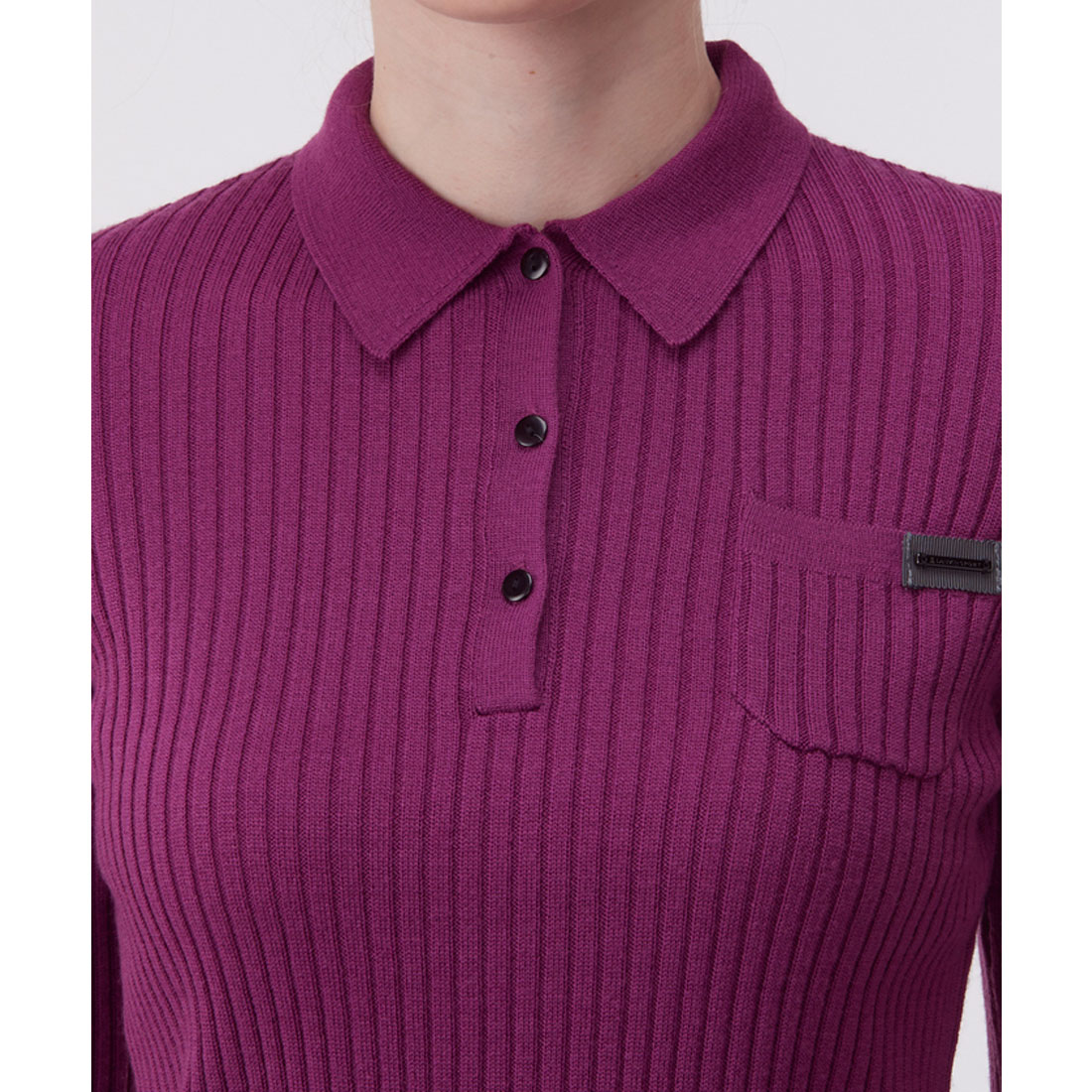 ランバン スポール LANVIN SPORT ニット長袖ポロシャツ