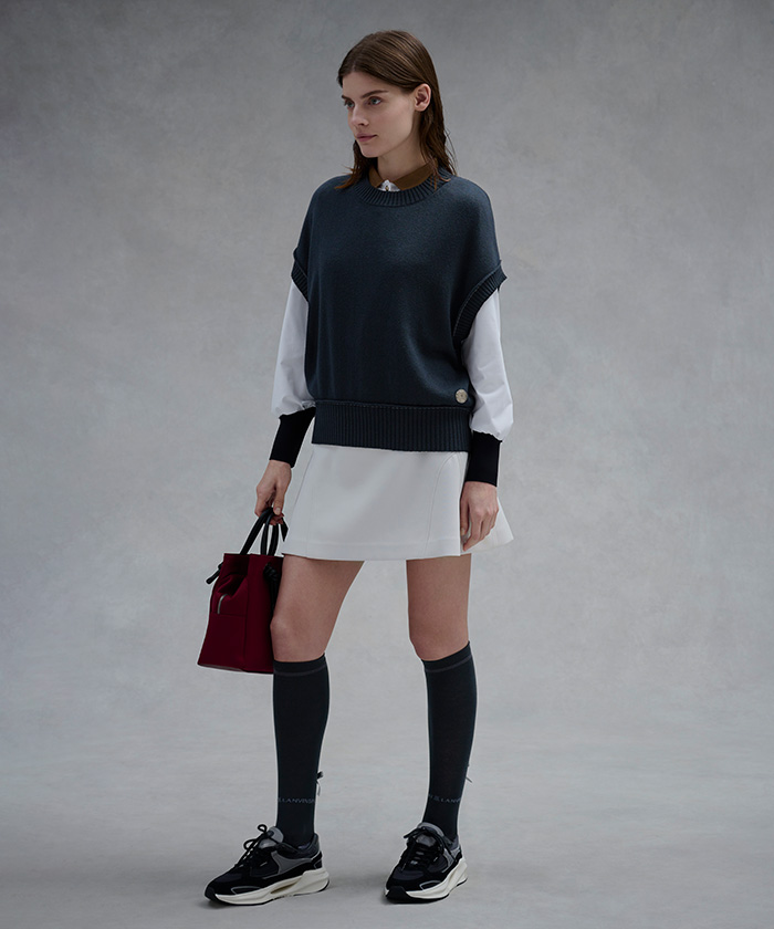ランバン スポール LANVIN SPORT ボリュームシルエットニット